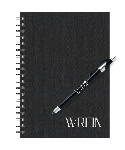 Linen Journal with Pen